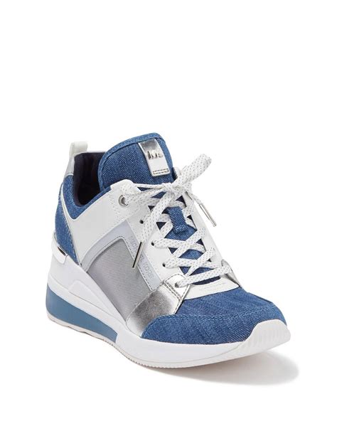 michael kors sneaker site macys.com|michael kors denim sneakers.